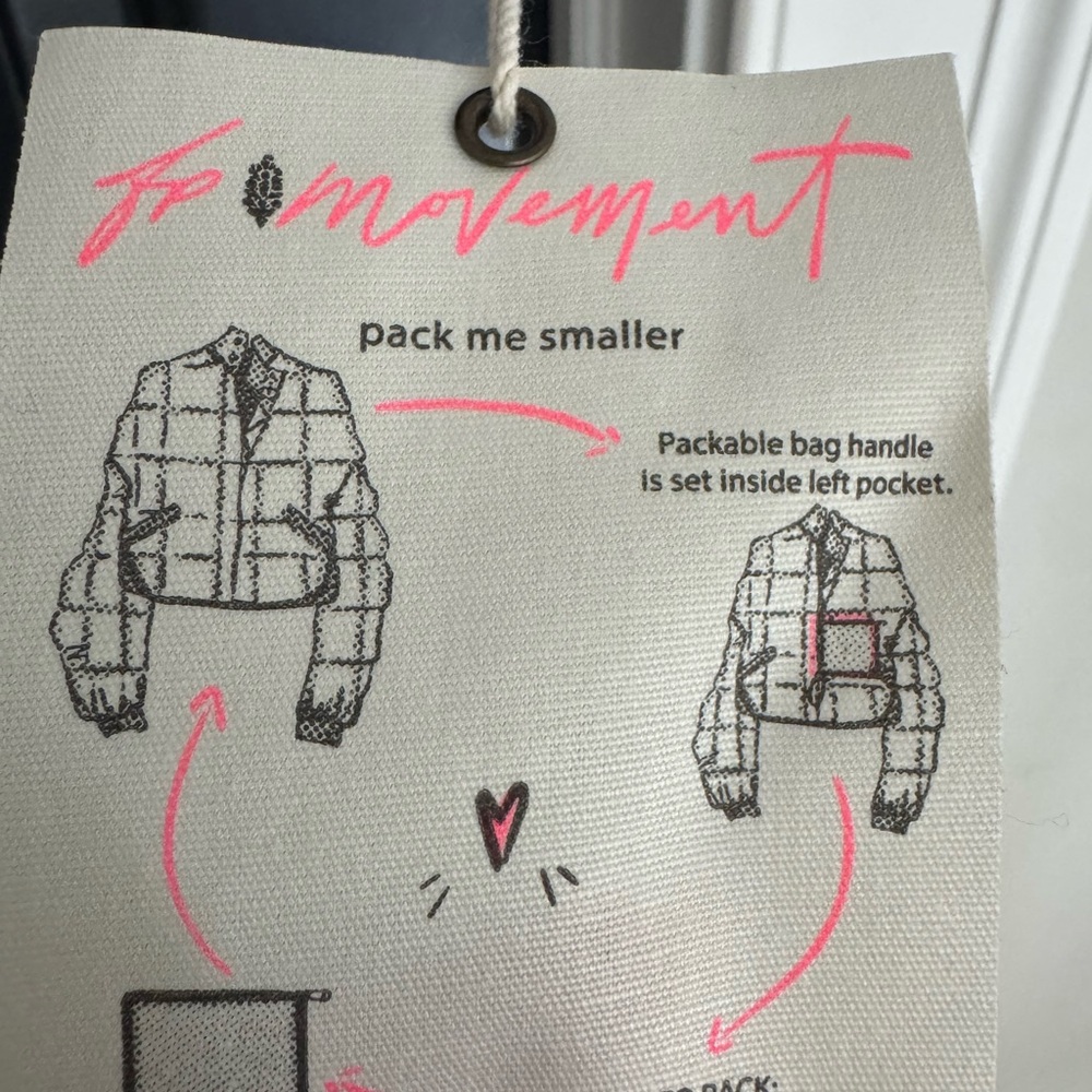 Free People Movement Women's Pippa  Puffer Packable Jacket - Picture 5 of 14